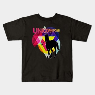 Unicorn Power Kids T-Shirt